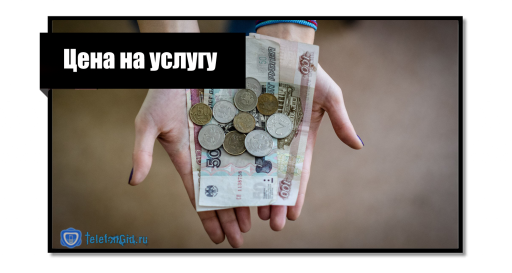 Стоимость услуги