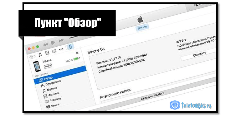 Пункт Обзор